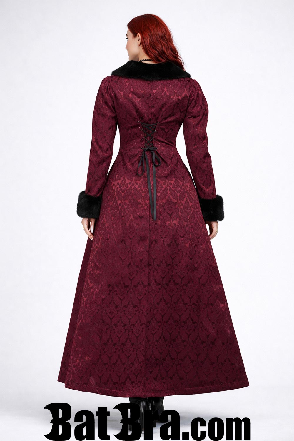 Bordeaux Victorian Coat