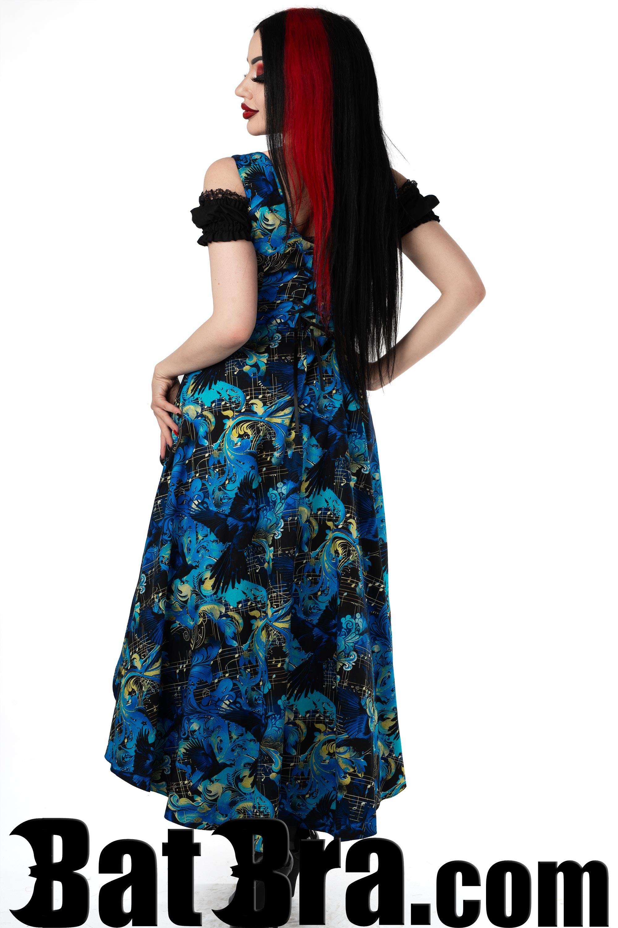 Waistcoat Dress With Music Motif